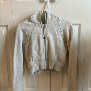 Lululemon Scuba Full-Zip Cropped Hoodie